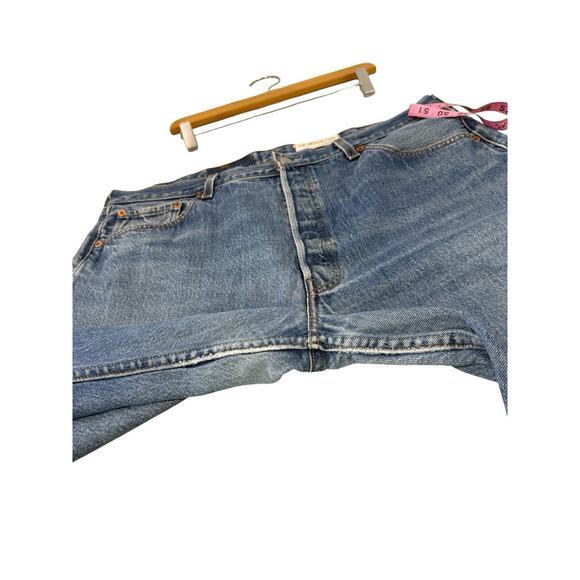 Levi’s The Vintage Twin Upcycled Jeans 501 Fit Size 40 Or Womens 12/14 - Picture 8 of 11